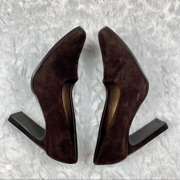 Colin Stuart Suede Heels - Picture 6 of 10